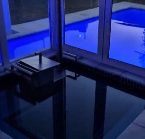 M1 Wood fired hot tub heater